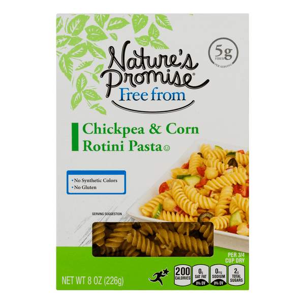 Nature'S Promise Chickpea & Corn Rotini Pasta