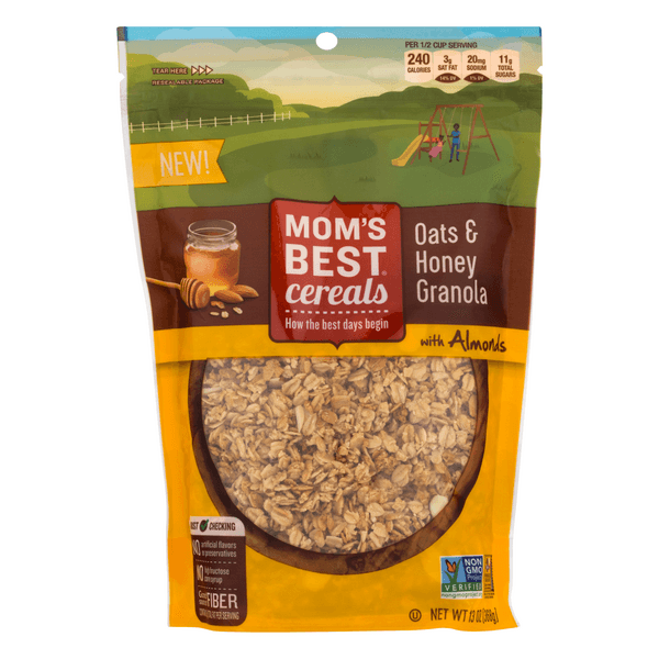 Mom'S Best Cereals Oats & Honey Granola