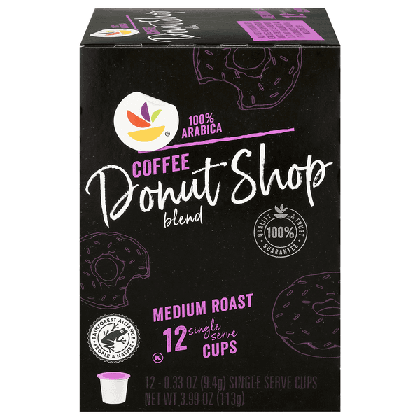 Stop & Shop Donut Shop Blend Medium Roast Single Serve Coffee