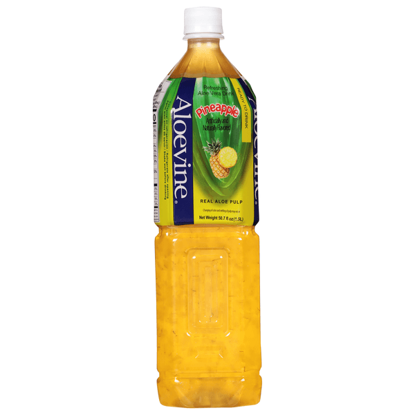 Aloevine Aloe Vera Drink Pineapple