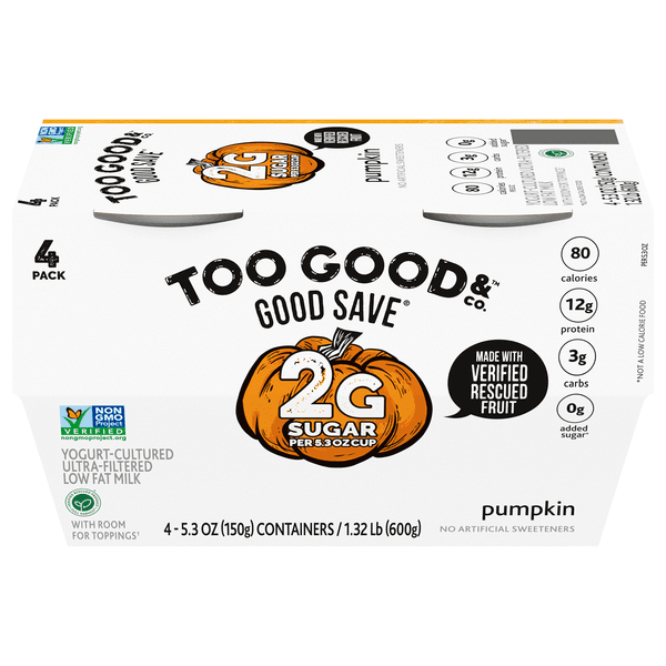 Two Good Pumpkin Greek Yogurt
