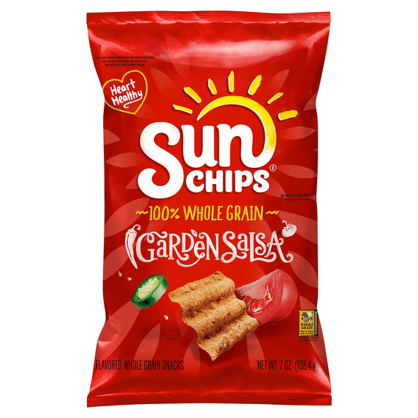 Sunchips Snacks Whole Grain Garden Salsa