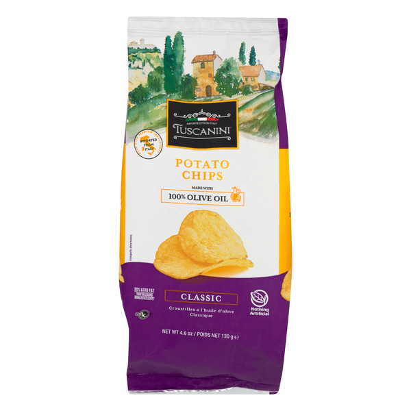 Tuscanini Potato Chips Classic 100% Olive Oil