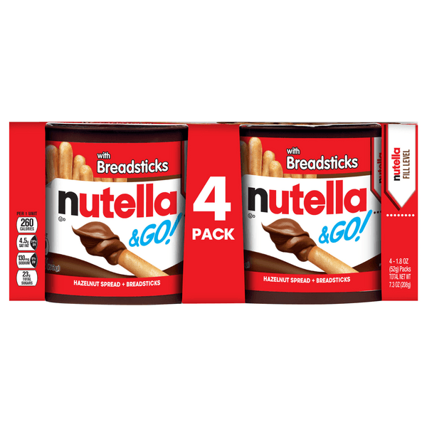 Is it Paraben Free? Nutella & Go! Spread Hazelnut With Breadsticks