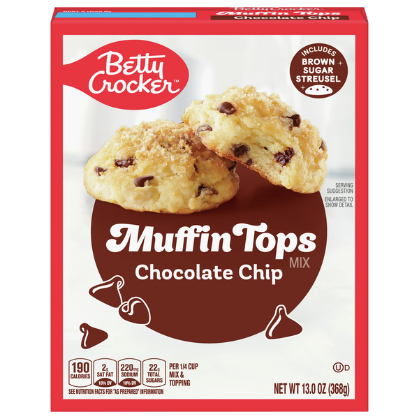 Is it Egg Free? Betty Crocker Muffin Tops Mix Chocolate Chip