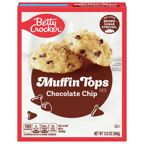 Betty Crocker Muffin Tops Mix Chocolate Chip