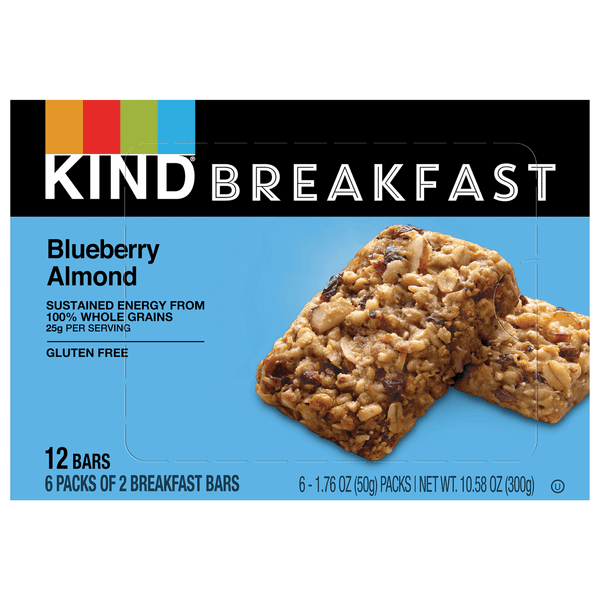 Kind Breakfast Blueberry Almond Bar