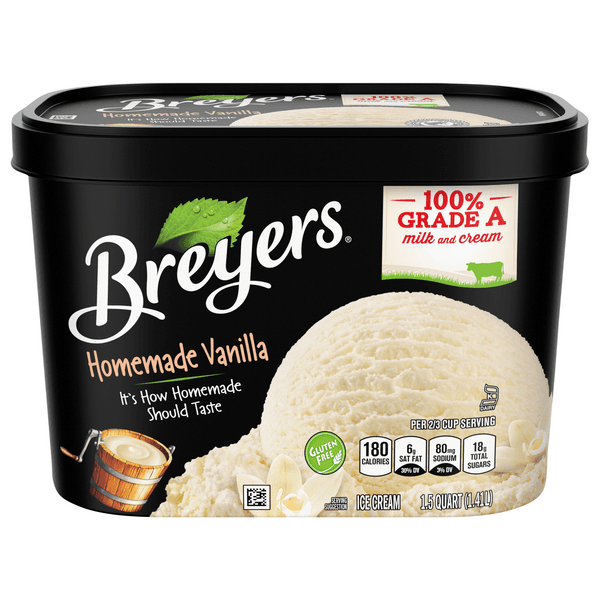 Is it Low Sodium? Breyers Homemade Vanilla Ice Cream