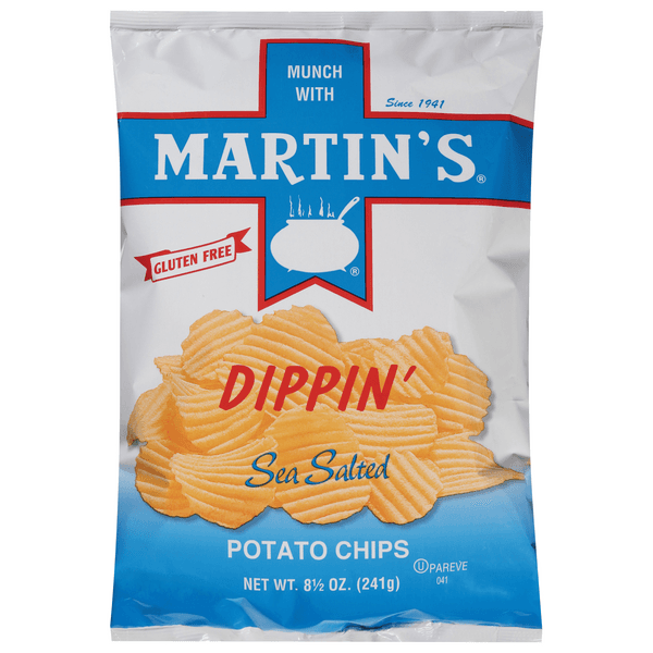 Martin'S Potato Chips Dippin' Sea Salted Gluten Free