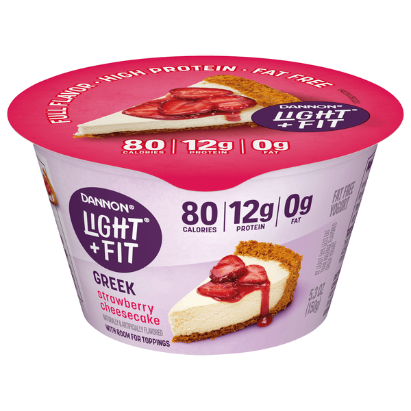 Dannon Light & Fit Original Greek Strawberry Cheesecake