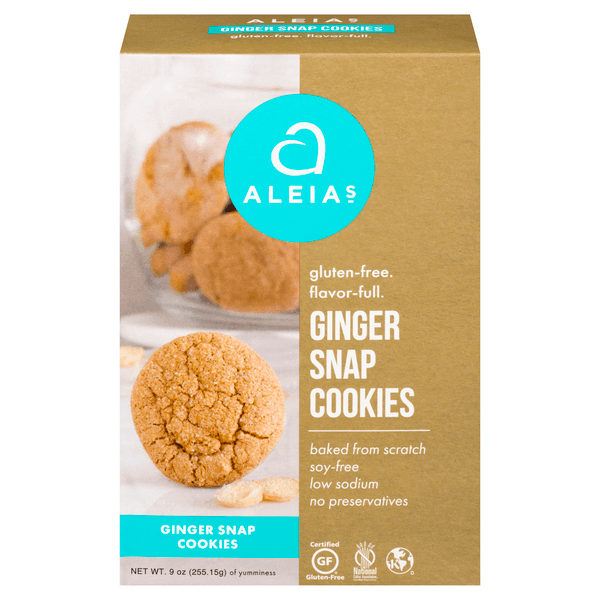 Aleia'S Ginger Snap Cookie Gluten Free