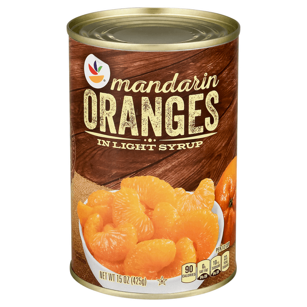 Stop & Shop Mandarin Oranges In Light Syrup