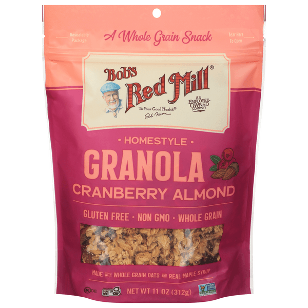 Is it High Fructose Corn Syrup Free? Bob's Red Mill Granola Homestyle Cranberry Almond