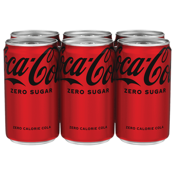 Coca-Cola Zero Sugar Soda Cans