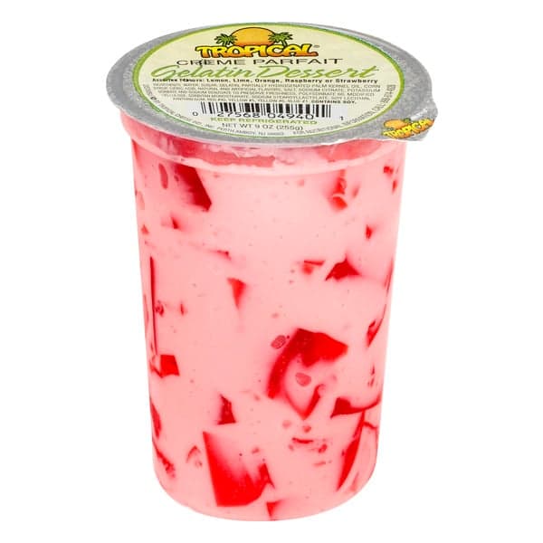 Tropical Gelatin Dessert Creme Parfait