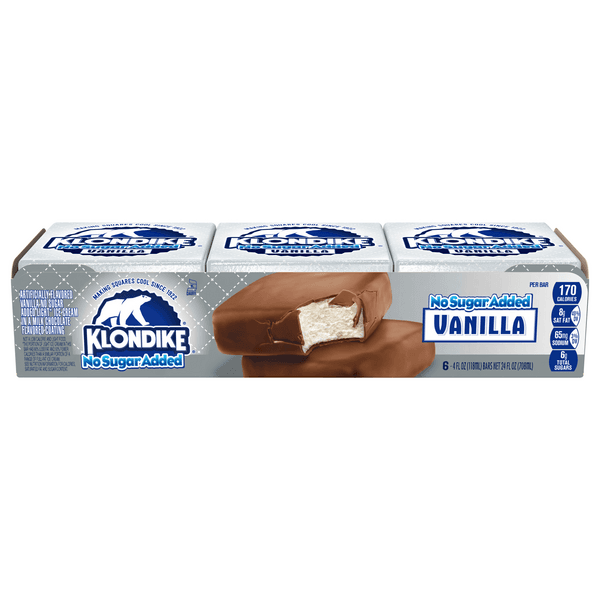 Klondike Original No Sugar Added Dessert Bar  Dairy Dessert Bars