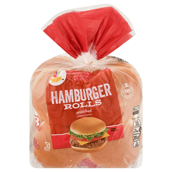 Our Brand Enriched Hamburger Rolls