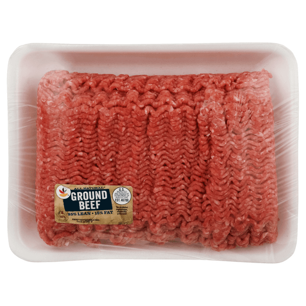 Stop & Shop 85% Lean 15% Fat Ground Beef Value Pack Fresh