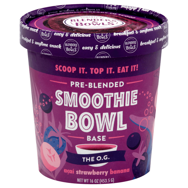 Blenders & Bowls Smoothie Bowl Pre-Blended The O.G. Strawberry Banana