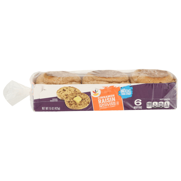 Stop & Shop Cinnamon Raisin English Muffins