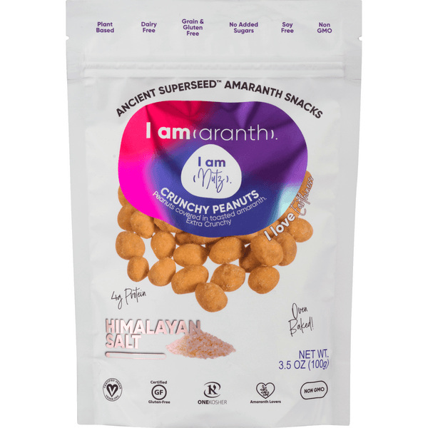 I Am Aranth Crunchy Peanuts Himalayan Salt