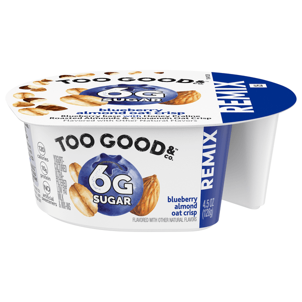 Too Good & Co. Remix Blueberry Almond Oat Crisp Low Fat Yogurt