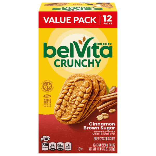 Belvita Breakfast Biscuits Cinnamon Brown Sugar Value