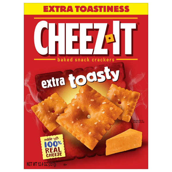 Is it Mustard Free? Cheez-it Cheese Crackers Baked Snack Extra Toasty