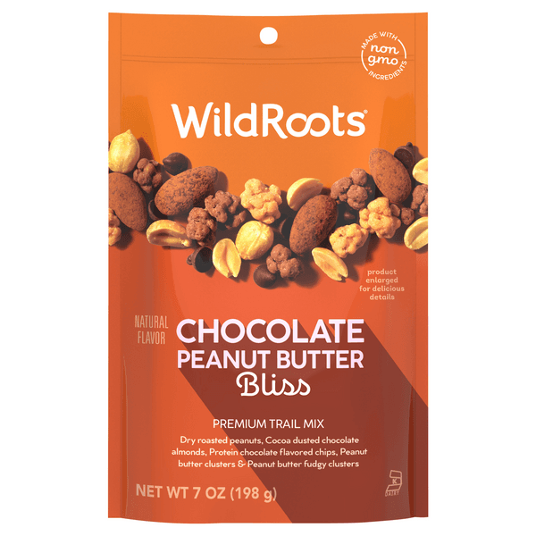 Wildroots Premium Trail Mix Chocolate Peanut Butter Bliss