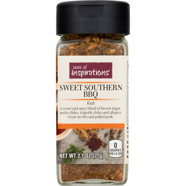 Taste Of Inspirations Rub Sweet Southern Bbq