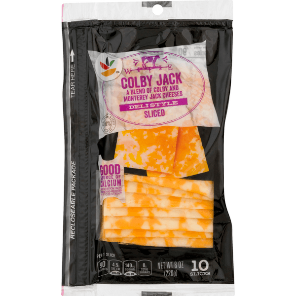 Stop & Shop Deli-Style Colby Jack Cheese Slice