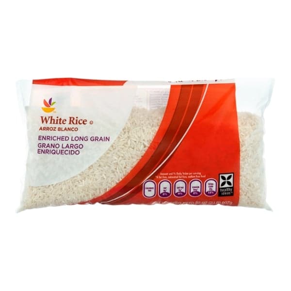Stop & Shop White Rice Long Grain Enriched