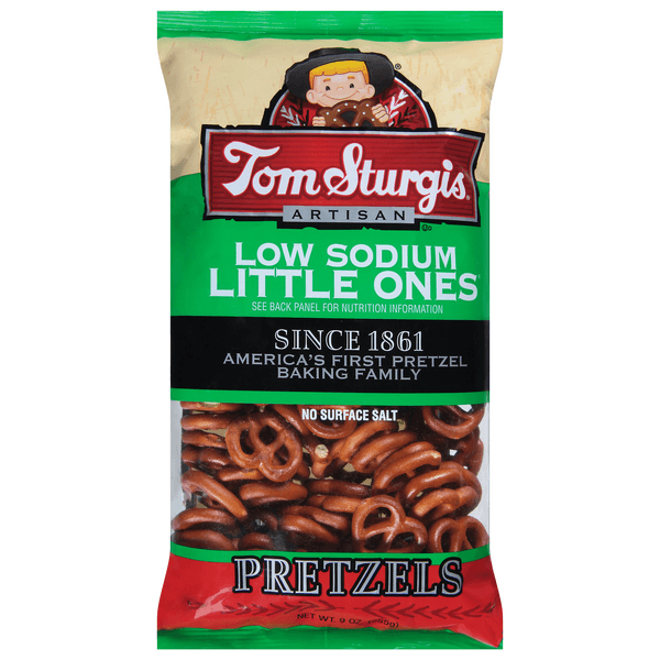 Tom Sturgis Artisan Little Ones Pretzels Low Sodium