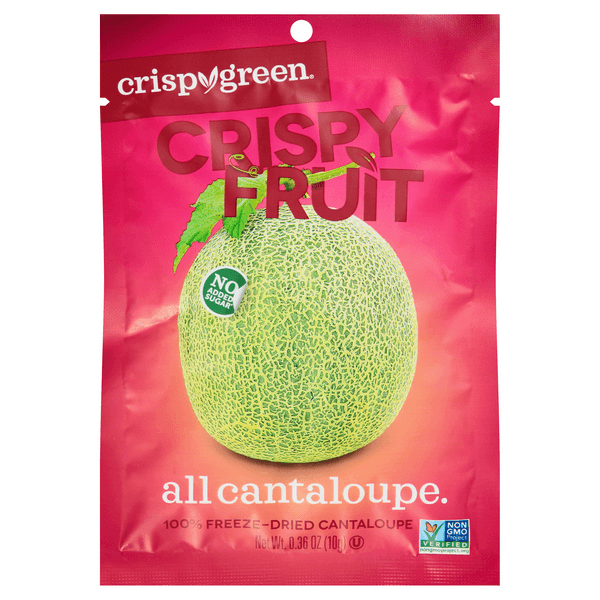 Crispy Green Crispy Fruit Freeze Dried Cantaloupe No Sugar Added