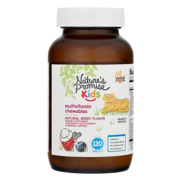 Nature'S Promise Kids Multivitamin Berry Flavor Chewable