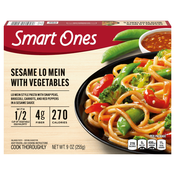 Smart Ones Flavorful Asian Inspirations Sesame Noodles With Vegetables