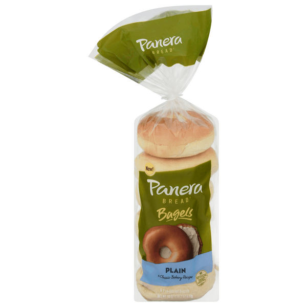 Panera Bread Plain Bagels