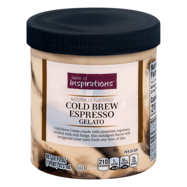 Taste Of Inspirations Gelato Cold Brew Espresso