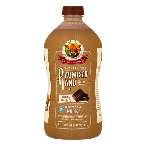 Promised Land Dairy 2% Reduced Fat Midnight Chocolate Milk