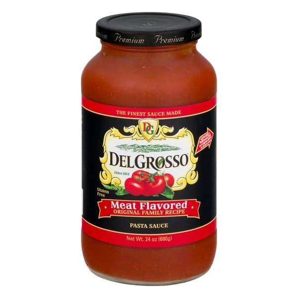 Delgrosso Pasta Sauce Meat Flavored