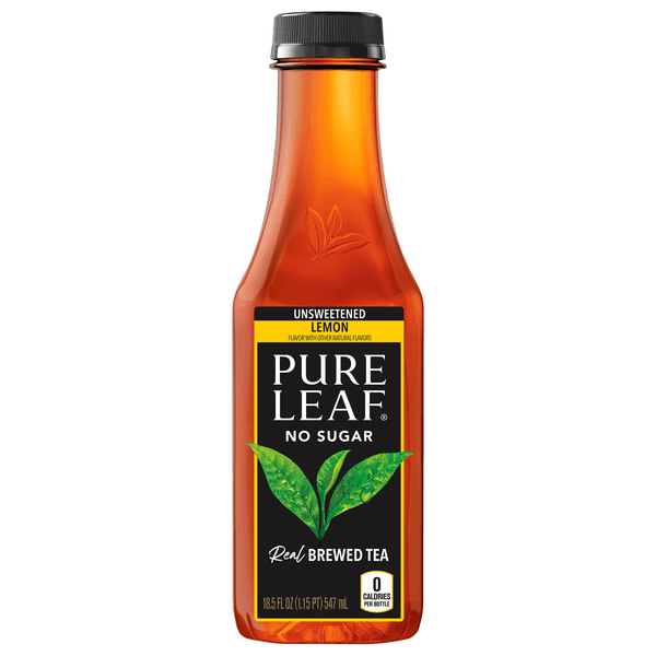 Pure Leaf Tea Brewed Unsweetened Lemon