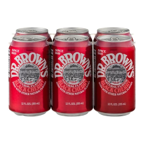 Dr Browns Black Cherry Soda