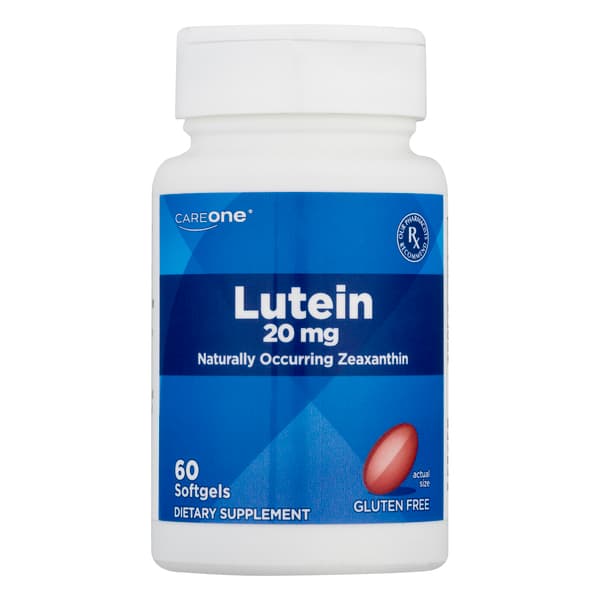 Careone Lutein Softgels Gluten Free