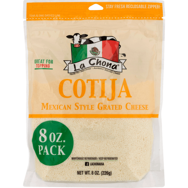La Chona Cotija Cheese Mexican Style Grated