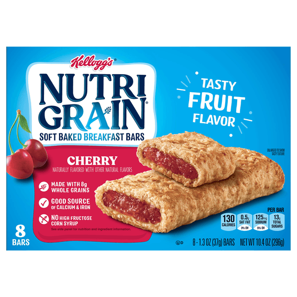 Is it MSG Free? Nutri-grain Soft Baked Cherry Whole Grains Breakfast Bars