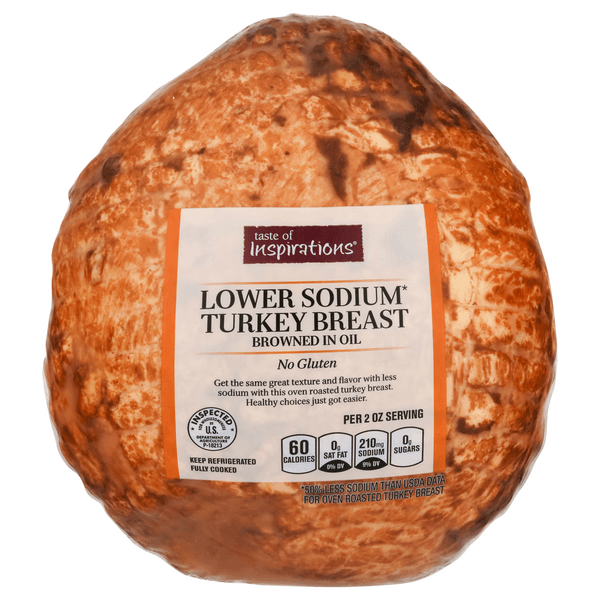 Taste Of Inspirations Deli Turkey Lower Sodium (Regular Sliced