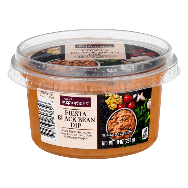 Taste Of Inspirations Dip Fiesta Black Bean