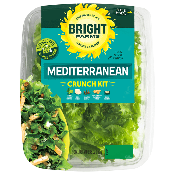 Brightfarms Mediterranean Salad Crunch Kit