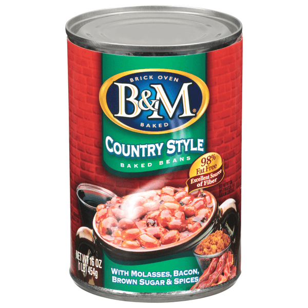 B&M Baked Beans Country Style 98% Fat Free