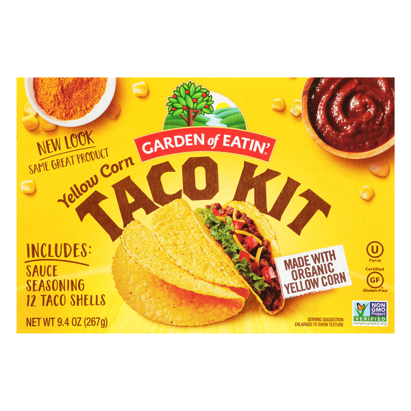 Garden Of Eatin' Yellow Corn Taco Dinner Kit